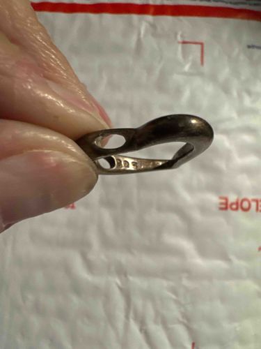 Elsa Peretti Sterling Silver Open Heart Ring