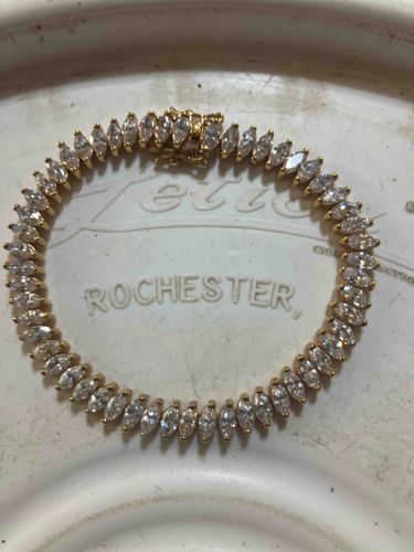 Marquise Cut Stone Bracelet