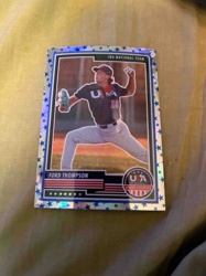 Ford Thompson 18U National Team Stars & Stripes Baseball Card