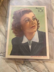 Myrna Loy Reclamos Gavin Madrid Trade Card