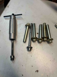 Specialized Automotive Puller/Installer Tool with Spline Drive Bolts