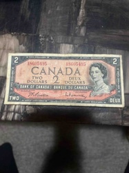 $2 Canadian Banknote
