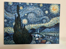 Reproduction Painting of 'The Starry Night'