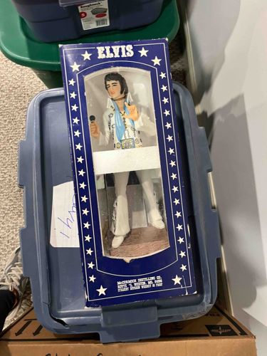 Elvis Presley Whiskey Decanter Figurine in Original Box