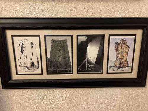 Ballylee Castle Framed Art Collage