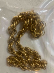 Gold-Toned Rope Chain