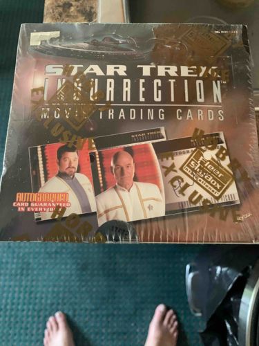 Star Trek: Insurrection Movie Trading Cards Fleer SkyBox Factory Sealed Booster Box