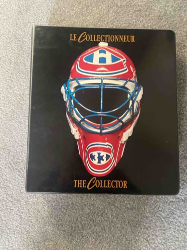 Hockey Memorabilia Binder 'Le Collectionneur / The Collector'