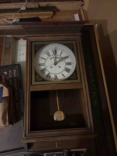 Vintage "The Warren" Wall Regulator Clock