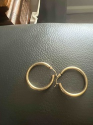 Gold Hoop Earrings