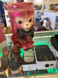 Vintage Poodle Head Cookie Jar
