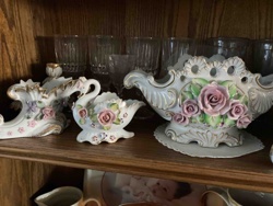 Decorative Ceramic Floral Vases and Holders