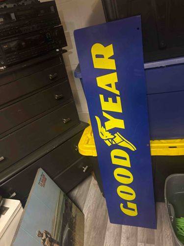 Goodyear Advertising Sign