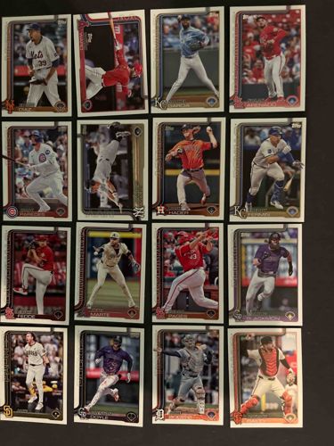 Collection of 2024 Topps Series 1 and 2 Baseball Cards
