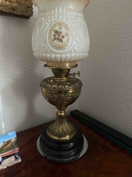 Victorian-Style Oil Lamp