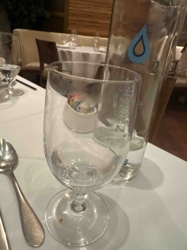 Clear Glass Goblet