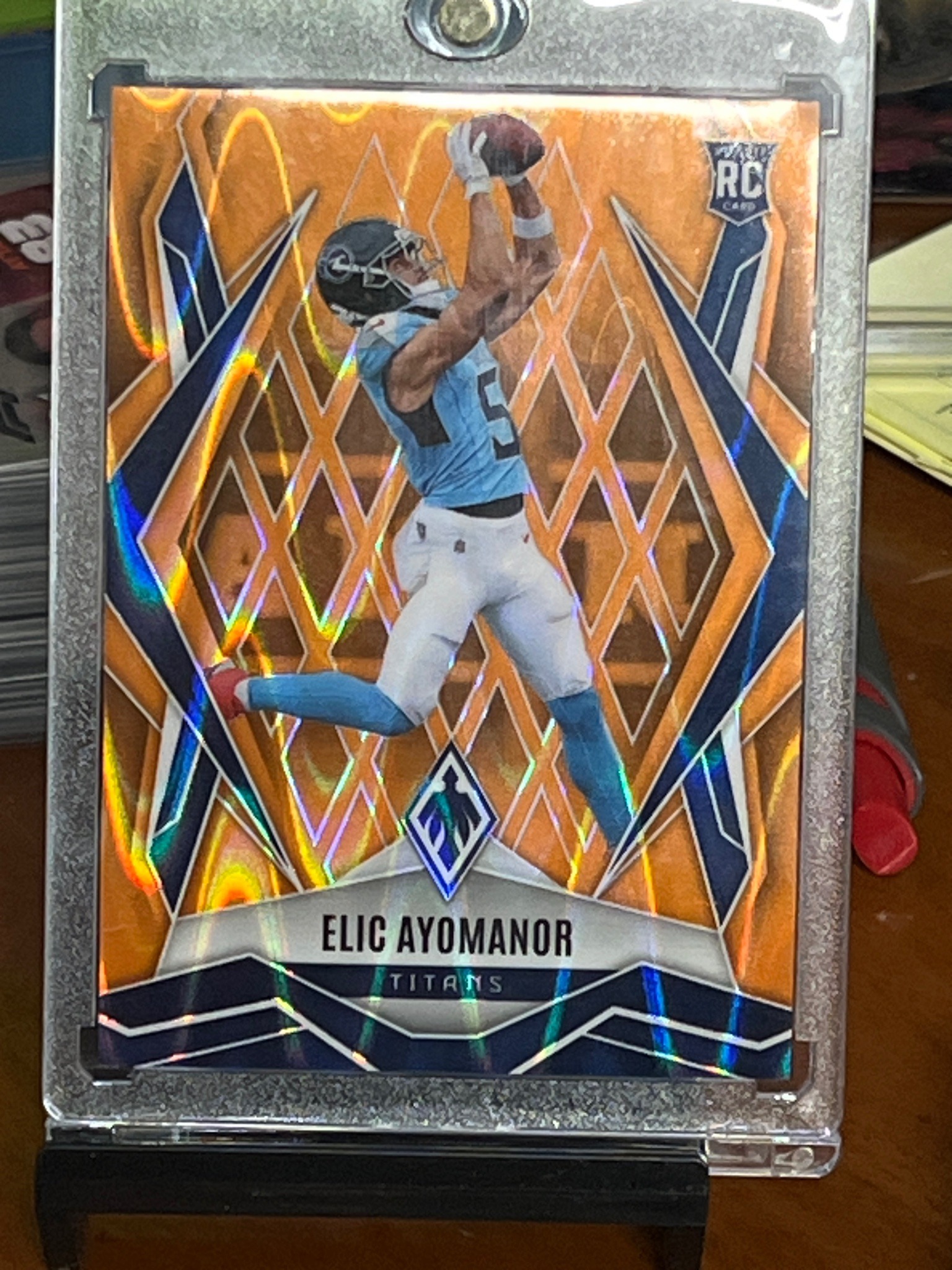 Elic Ayomanor Panini Phoenix Football Rookie Card