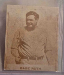Vintage Babe Ruth Baseball Card