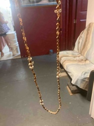 Shell and Seed Cluster Necklace