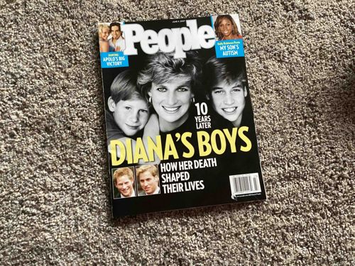 People Magazine, June 4, 2007 - Diana's Boys Cover