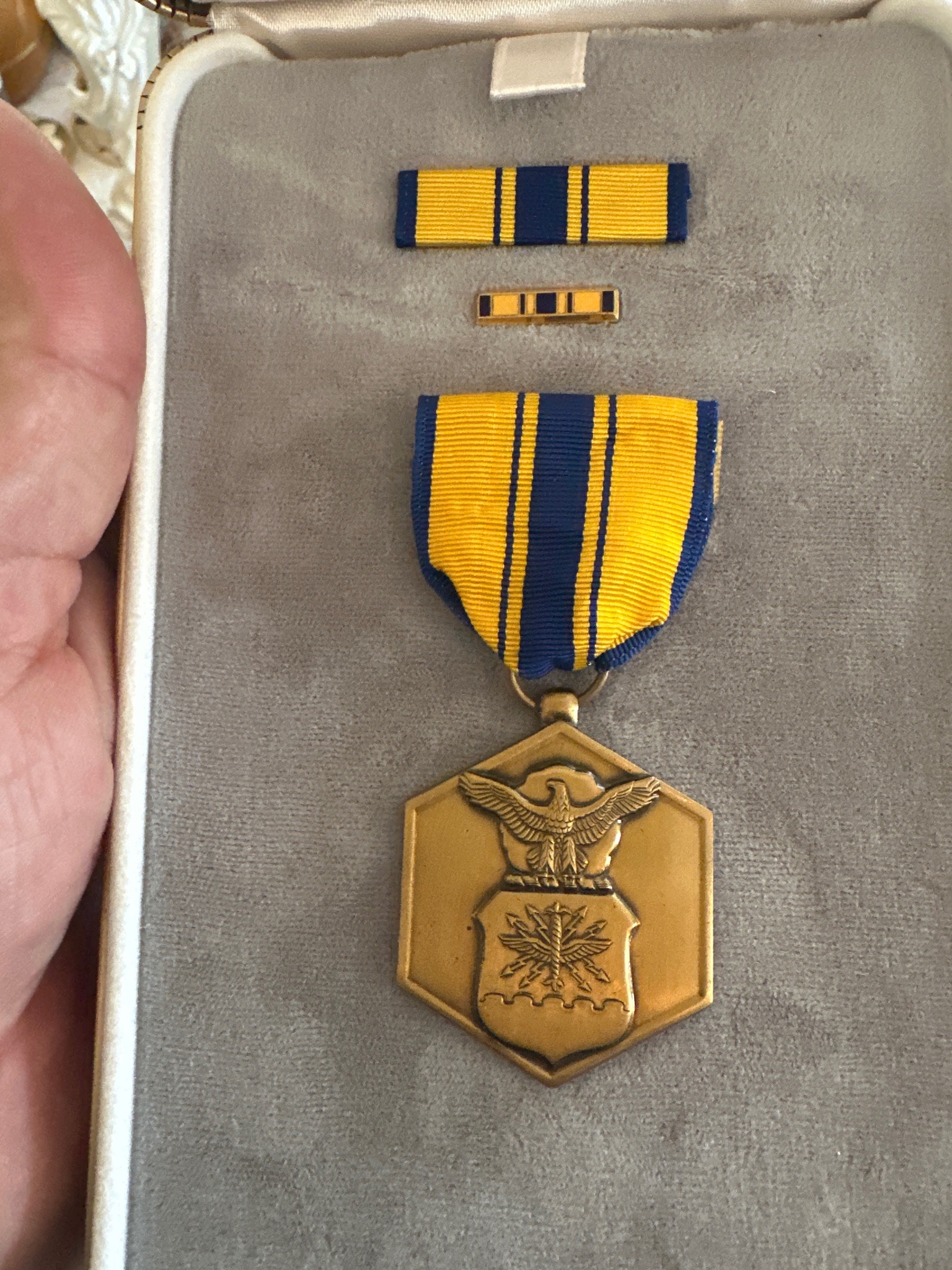 Submitted photo of United States Air Force Commendation Medal (not authenticated)