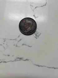King George VI Coin (Obverse)