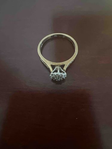 Diamond Cluster Ring