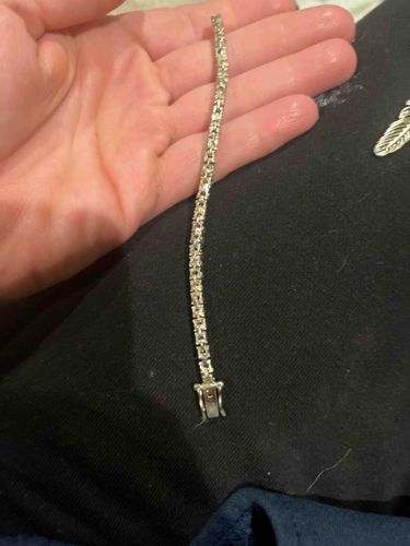 Round-Cut Tennis Bracelet