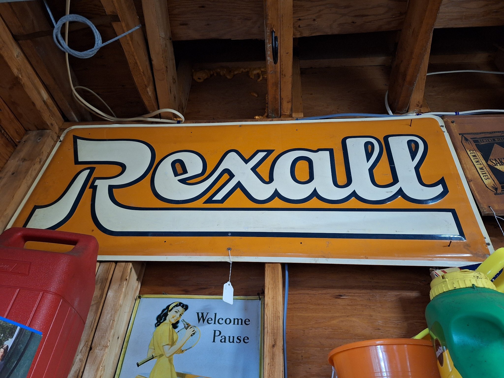Submitted photo of Rexall sign (not authenticated)
