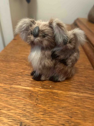 Koala Fur Figurine