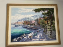 Harbor Town Painting