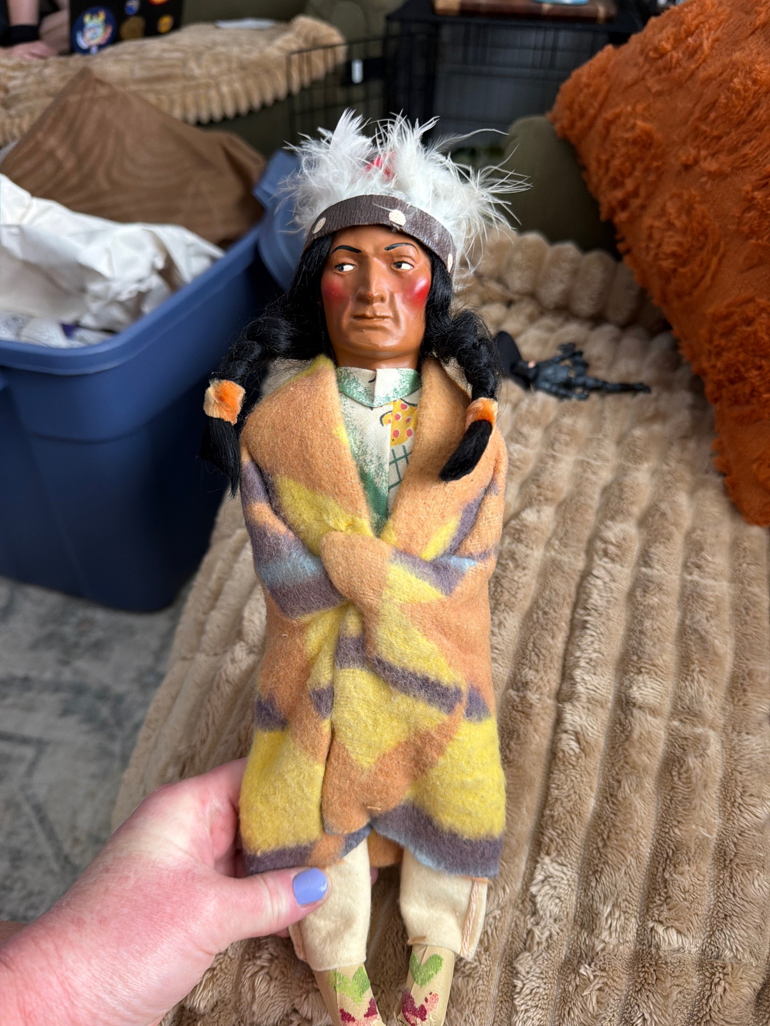 Submitted photo of Vintage Native American-style doll