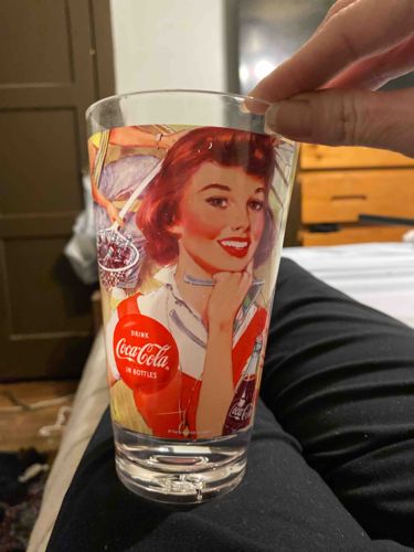 Coca-Cola Vintage Glass