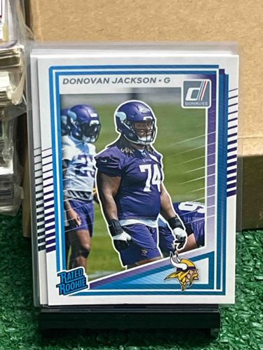 2024 Panini Donruss Football Donovan Jackson Rated Rookie Card