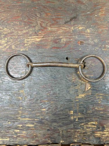 Antique/Vintage Loose Ring Snaffle Bit