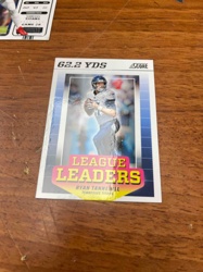 Ryan Tannehill 'League Leaders' Score Football Card