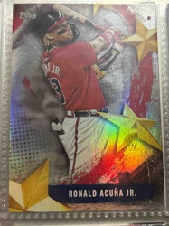 Ronald Acu
a Jr. Topps Holographic Baseball Card