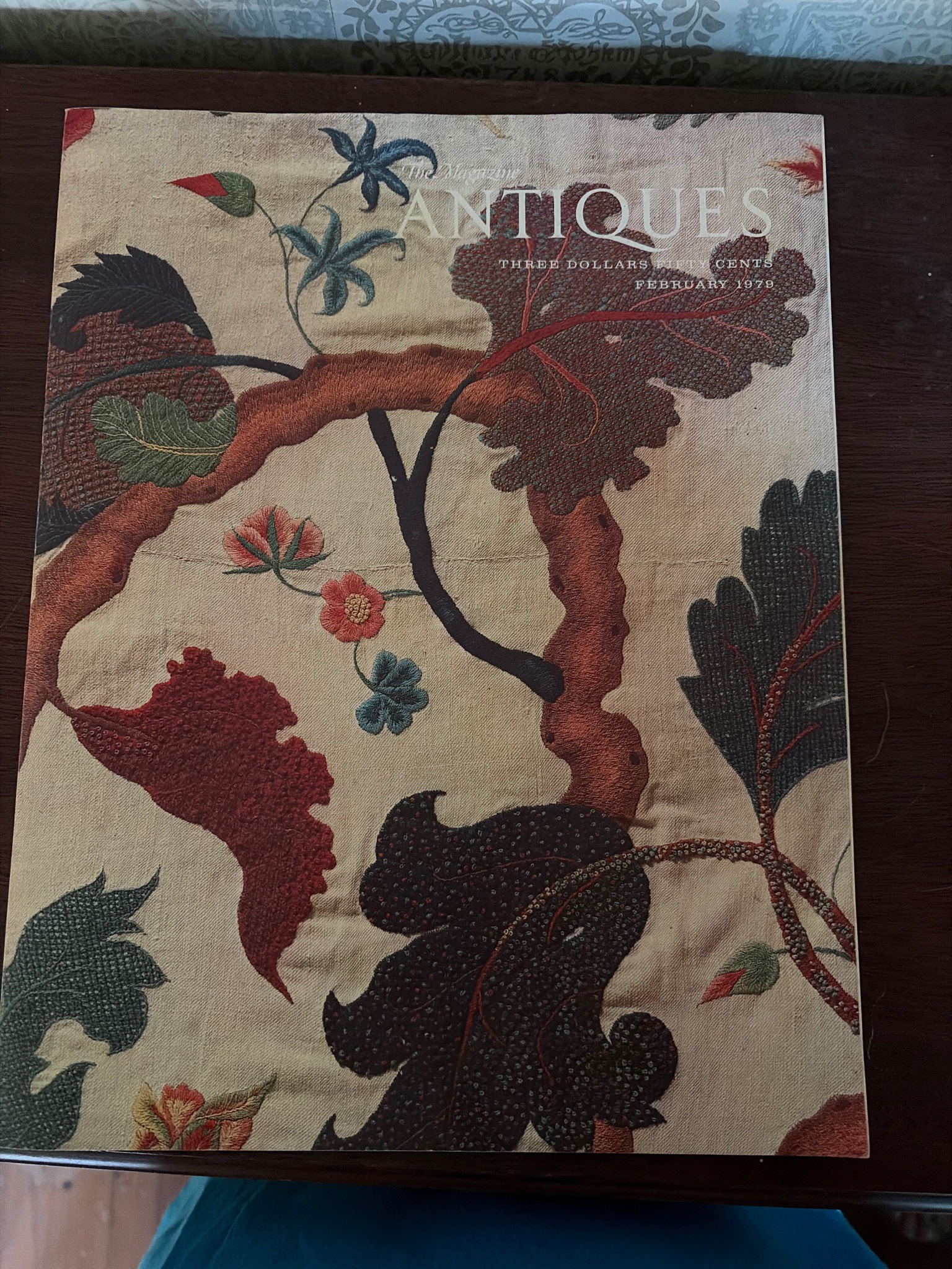 Submitted photo of The Magazine Antiques February 1979