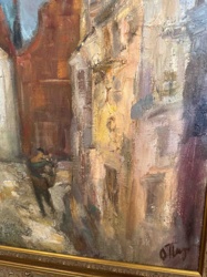 Street Scene with Figure