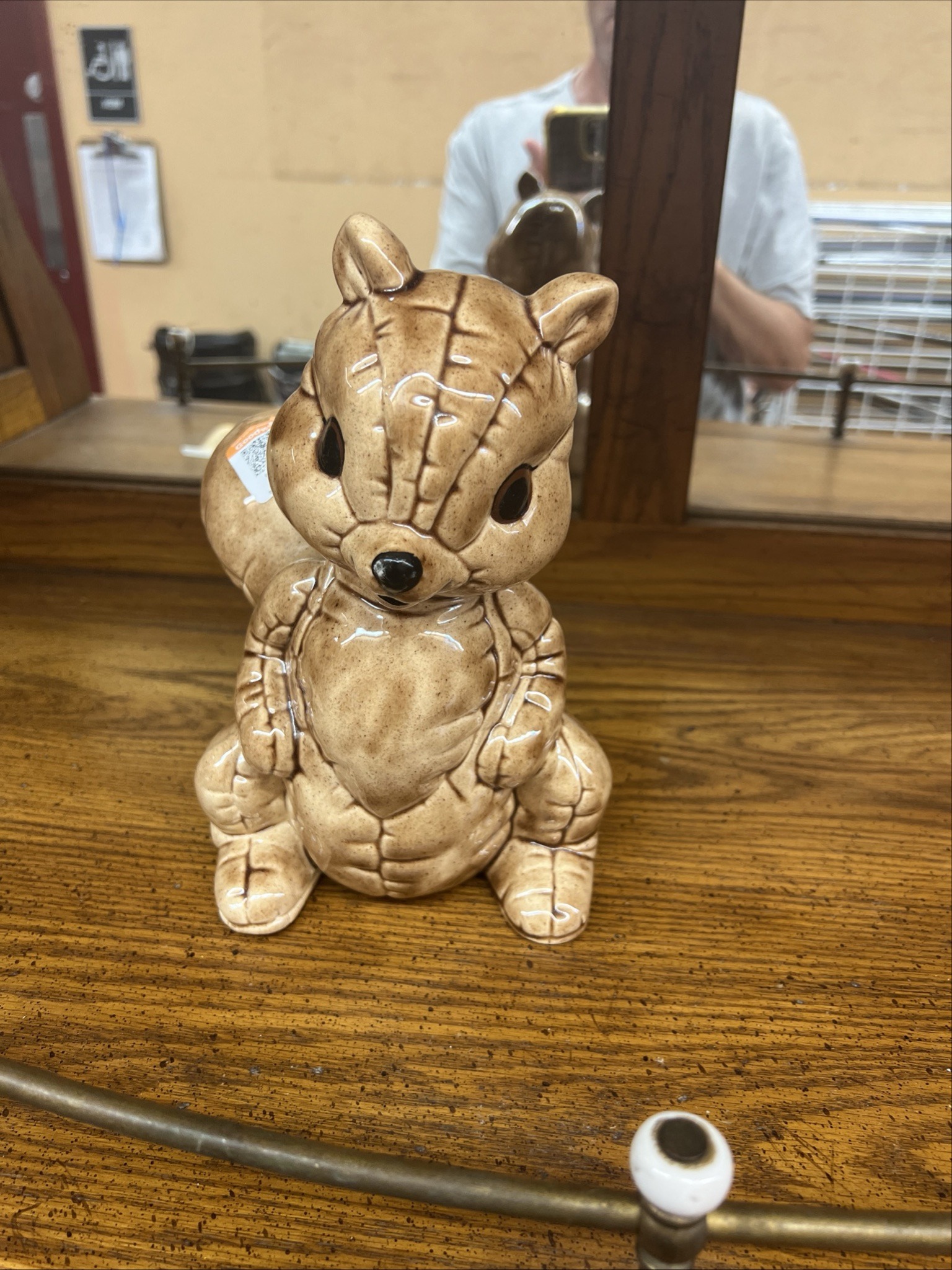 Submitted photo of Ceramic squirrel figurine