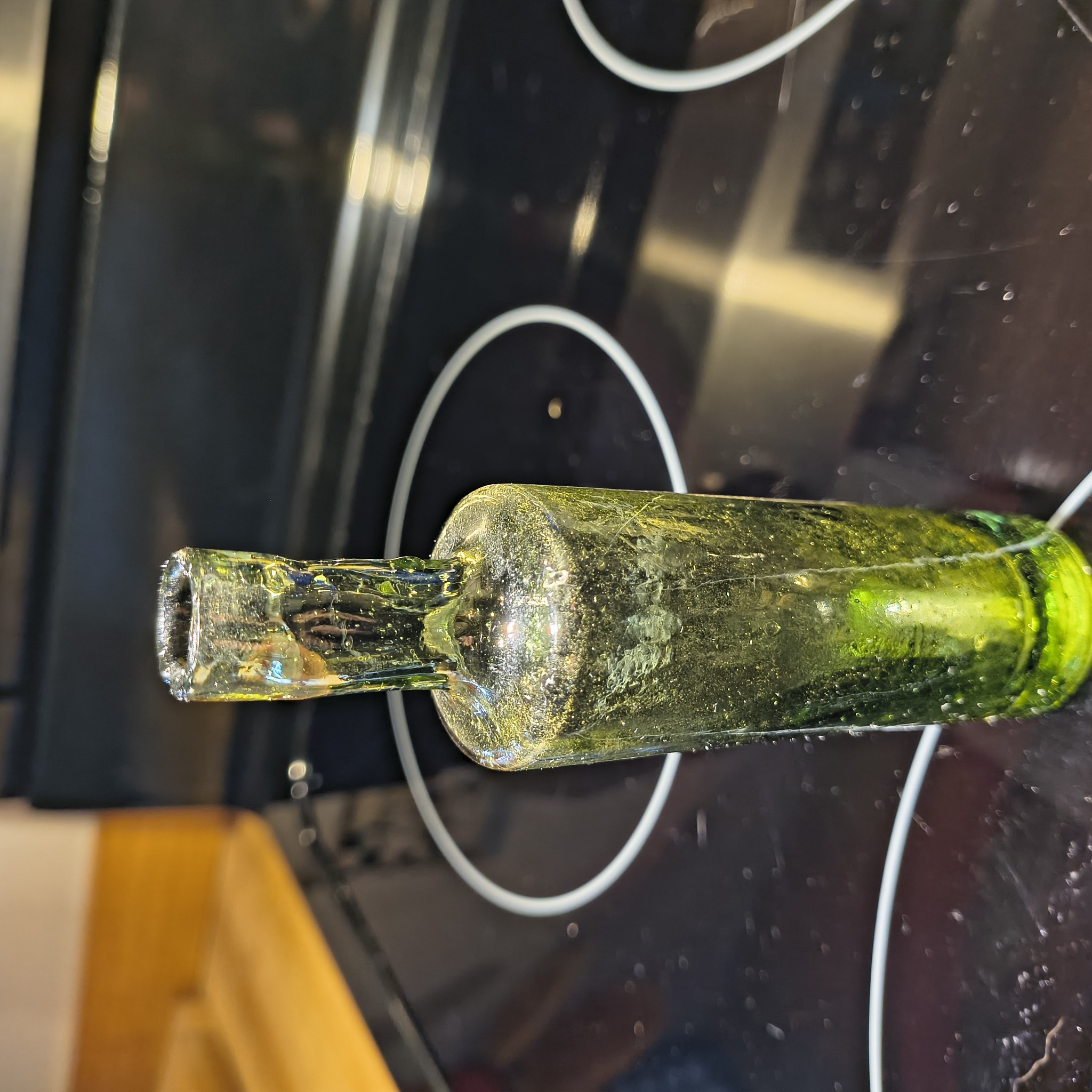 Submitted photo of Green glass bottle