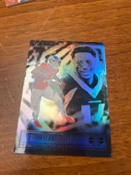 Courtland Sutton Denver Broncos Holographic Football Trading Card