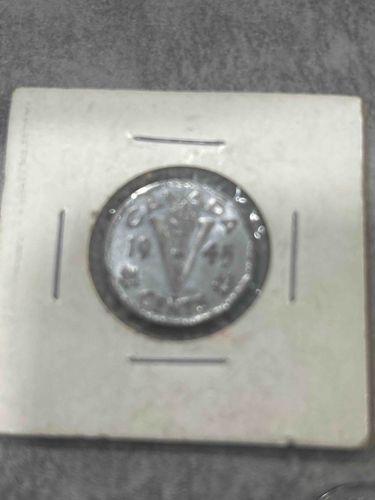 Canadian 5-Cent 'Victory' Nickel, 1945