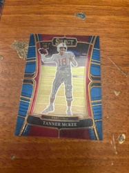 Tanner McKee Panini Select Rookie Football Card