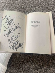 'Perfect Murder, Perfect Town' Book with Inscription by Patsy Ramsey