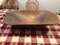Antique Wooden Dough Bowl or Trencher