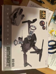 Smart Folding Drone NO:W8 (4K Ultra HD, Dual Cameras)