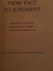 FROM FACT TO JUDGMENT