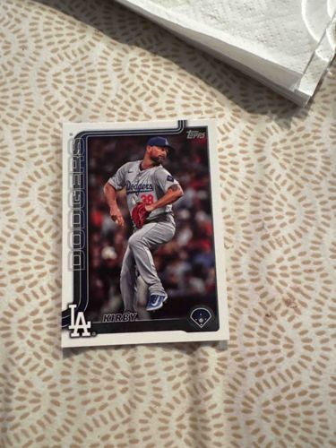 2023 Topps Baseball Card - George Kirby (Los Angeles Dodgers Variation)