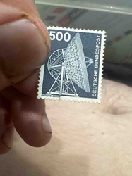 German Satellite Dish Stamp